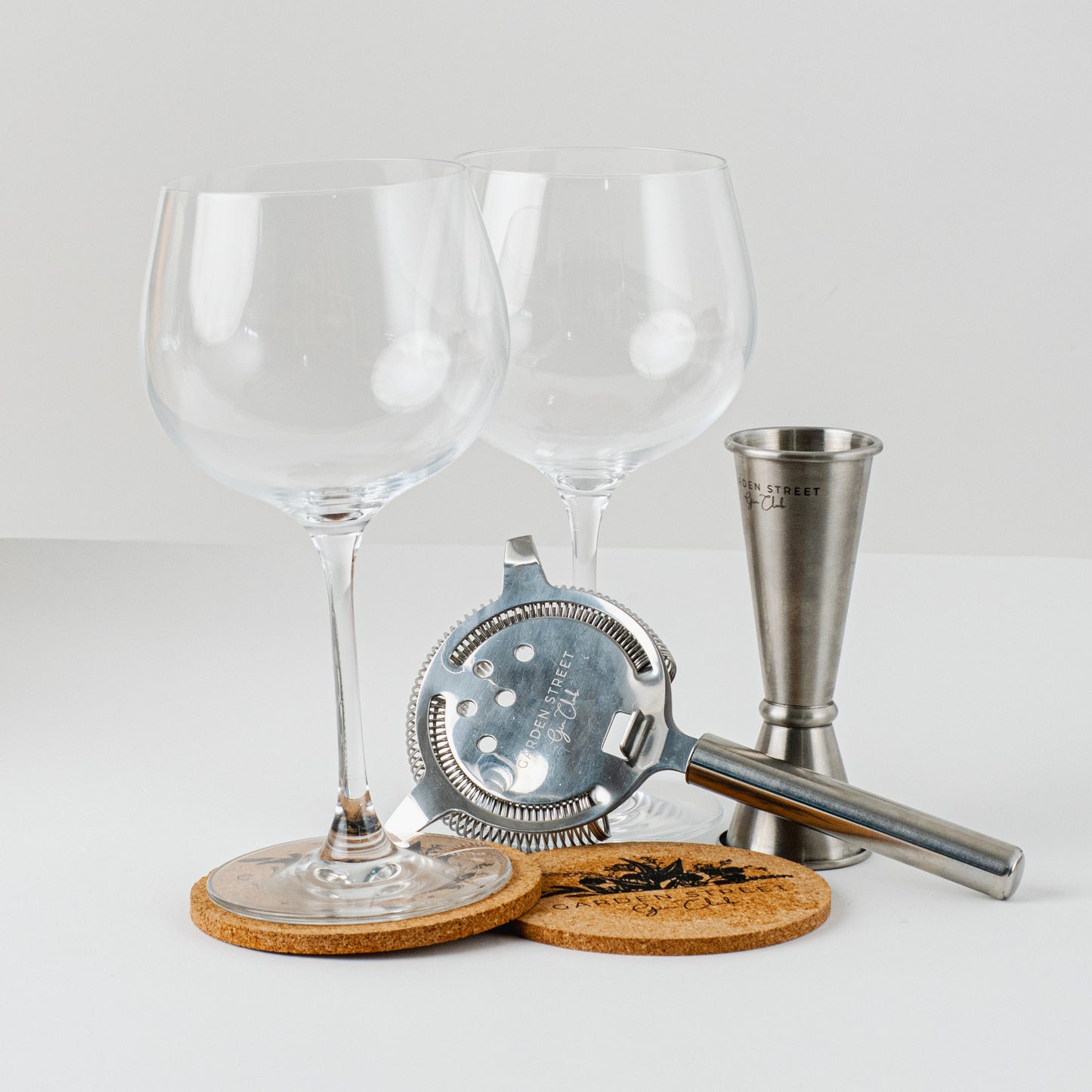 Stemmed European Crystal G&T Glasses Kit (RRP $112)