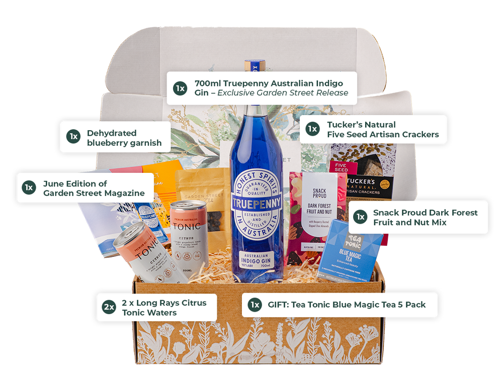 WHAT'S IN JUNE'S GARDEN STREET GIN BOX?