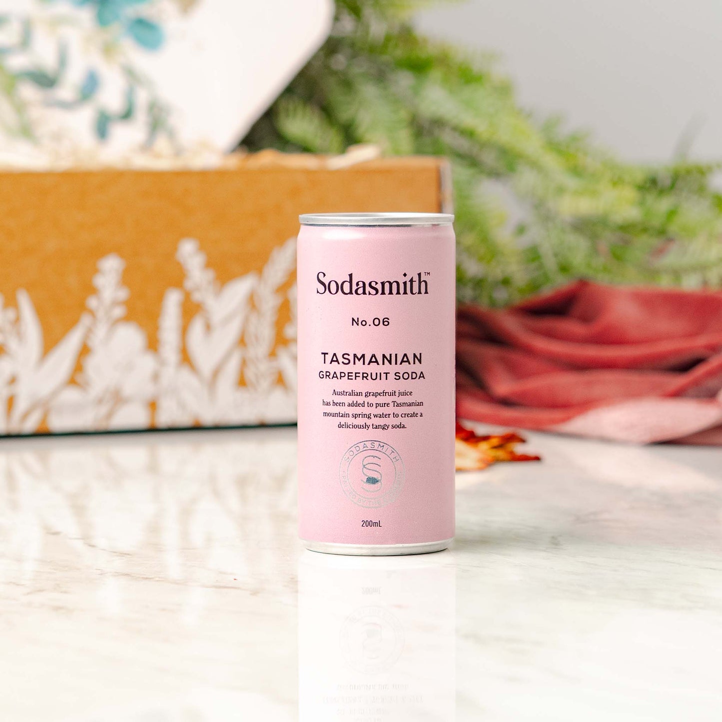 Sodasmith No.6 Grapefruit Soda (4 x 200ml can)