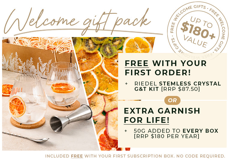 Welcome gifts with your first order