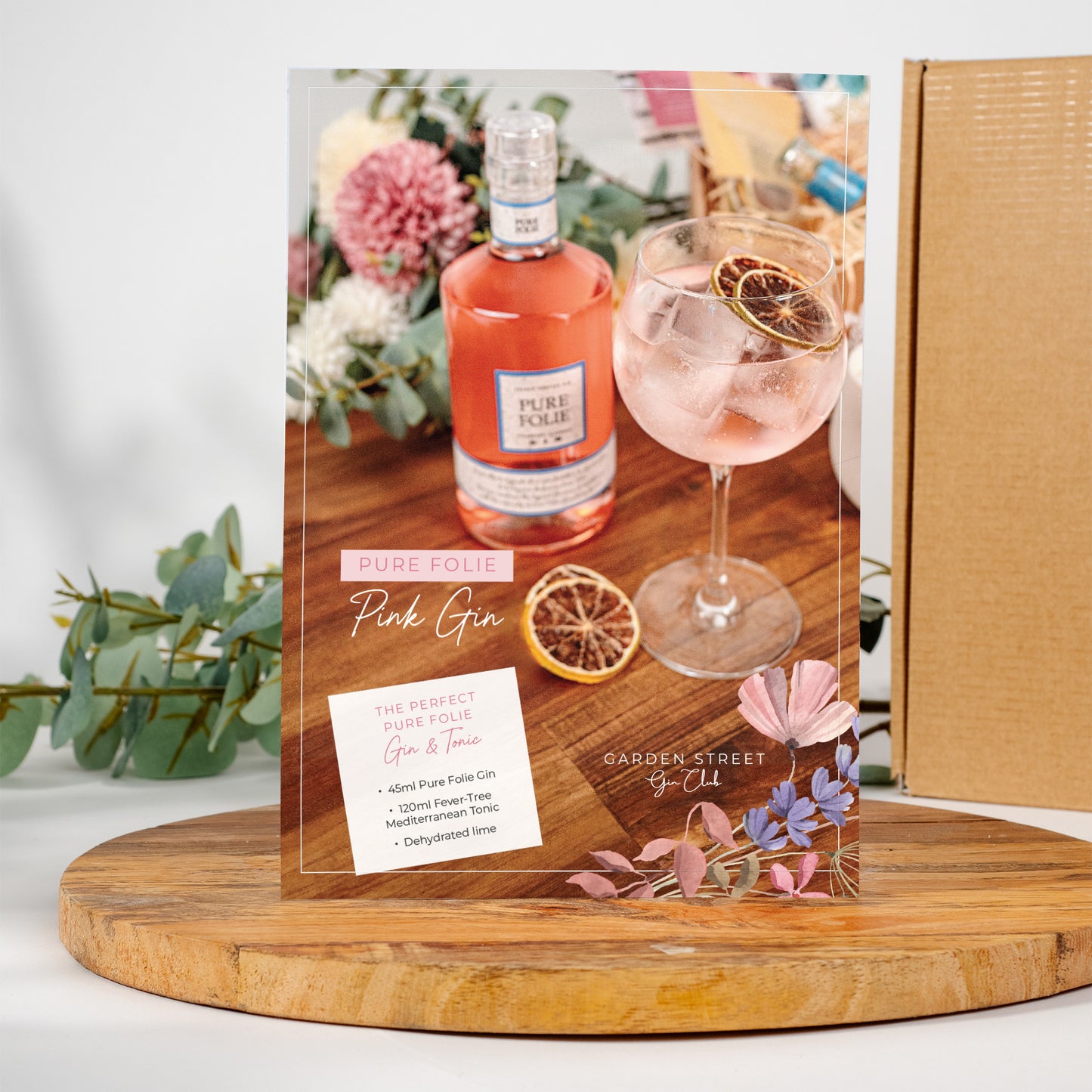 Pure Folie Gift Box + Stemless Gin Glasses