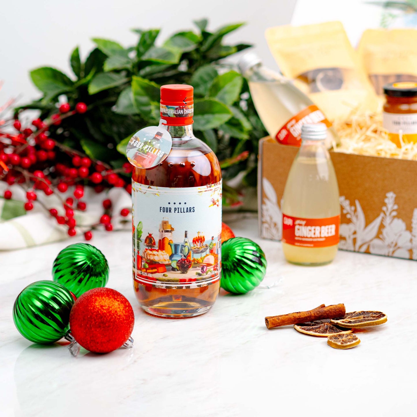 Four Pillars 2025 Christmas Gin Gift Box