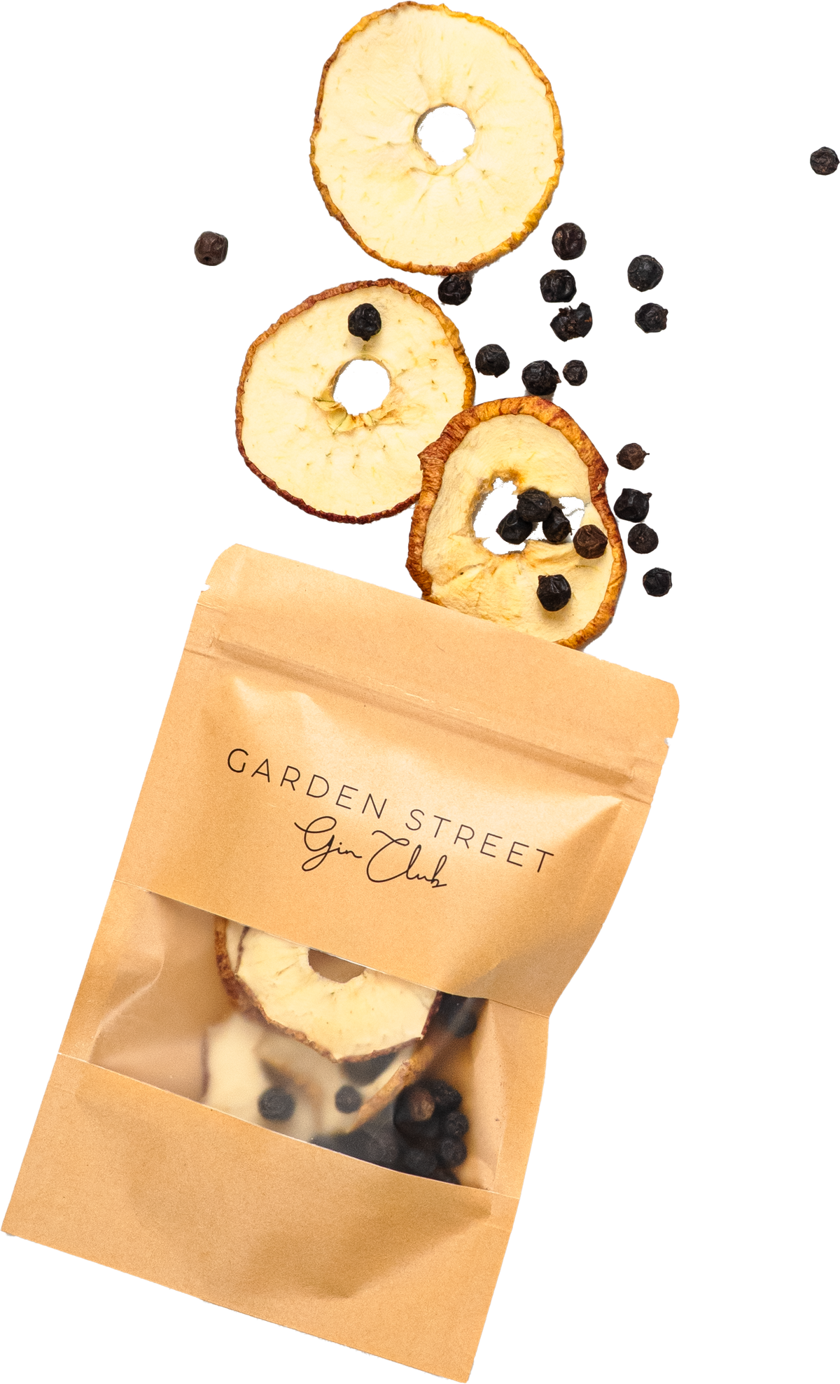 Dehydrated Red Apple & Juniper Garnish (40g)