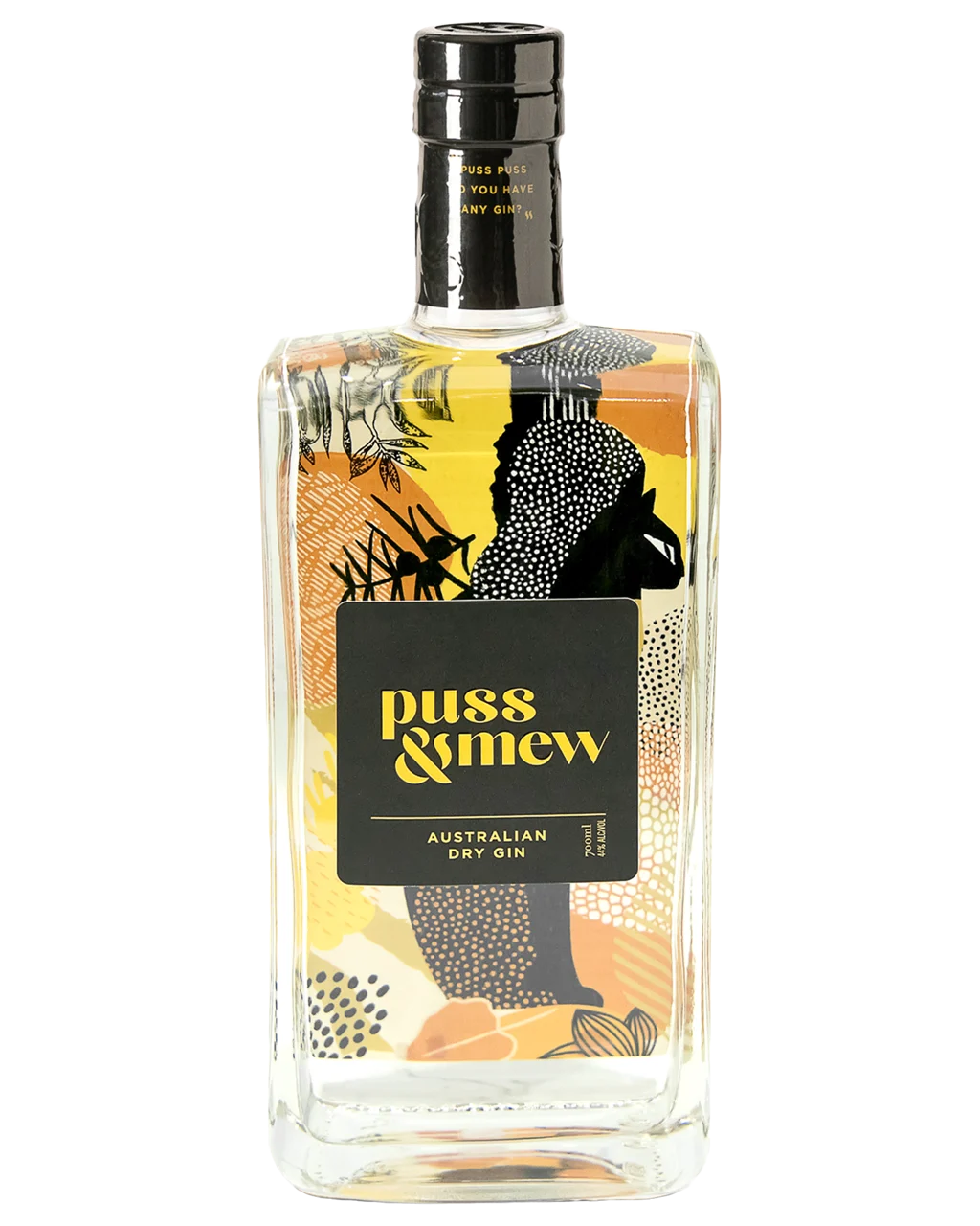 Puss & Mew Australian Dry Gin (700ml)