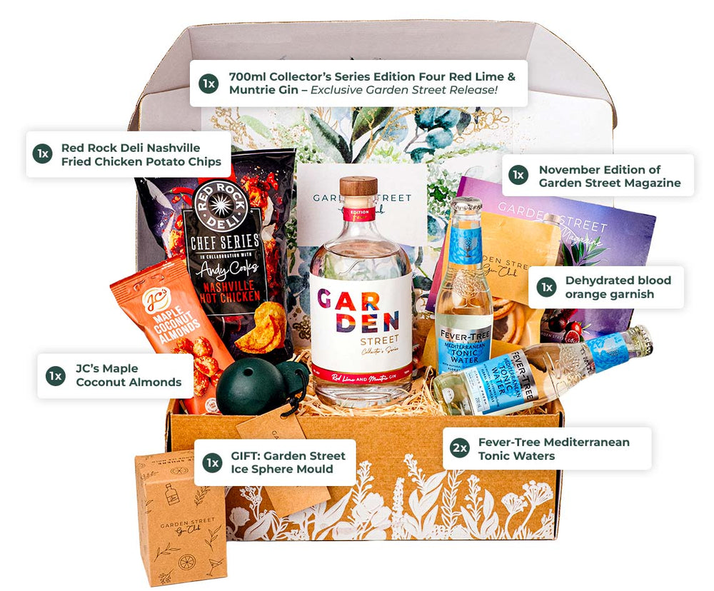 WHAT'S IN NOVEMBER'S GARDEN STREET GIN BOX?
