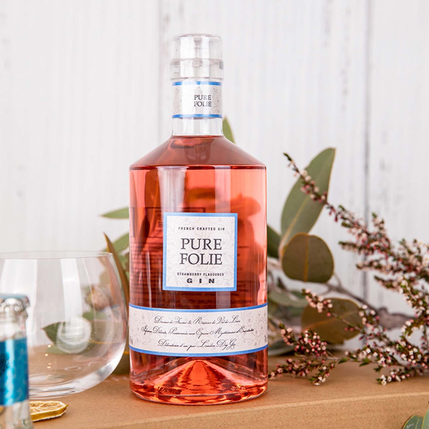 Pure Folie Gift Box + Stemless Gin Glasses