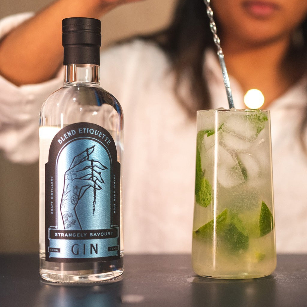 Blend Etiquette Strangely Savoury Gin (500ml)