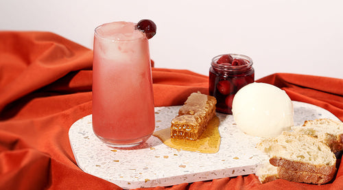Cocktail Hour: Cherry Fizz Gin Cocktail