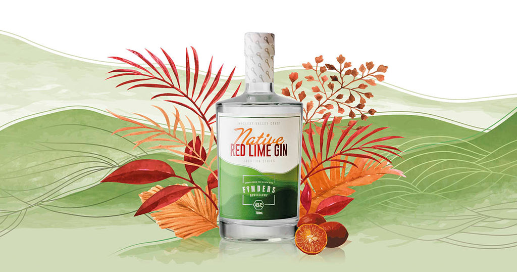 Native Red Lime Gin | Finders Distillery