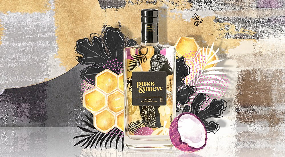 December 2023 | Puss & Mew Honey Coconut Gin