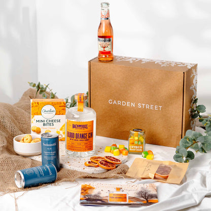 Mystery Gift Box + Stemmed European Crystal G&T Glasses