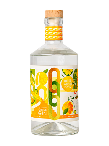 Three Chain Road Distilling Southern Citrus Gin (700ml)
