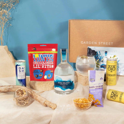May Gin Gift Box + Stemmed Gin Glasses