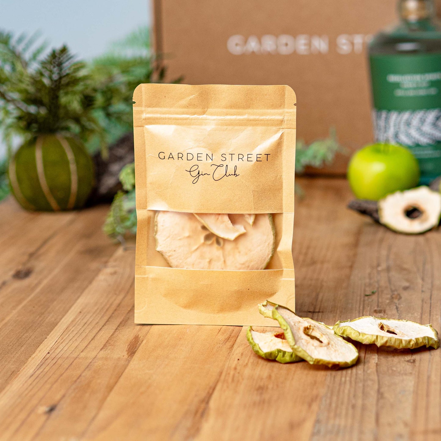 Dehydrated Green Apple Garnish (50g)