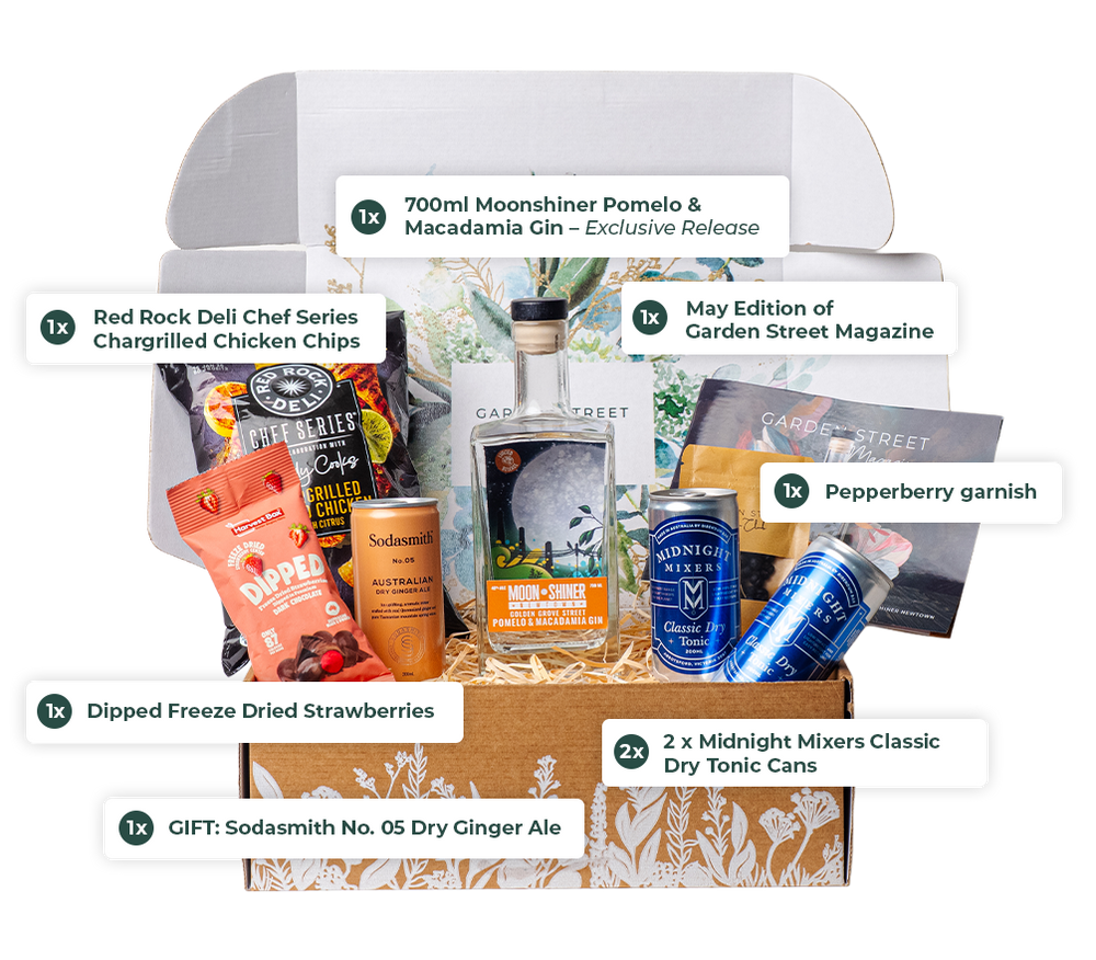 WHAT'S IN MAY'S GARDEN STREET GIN BOX?
