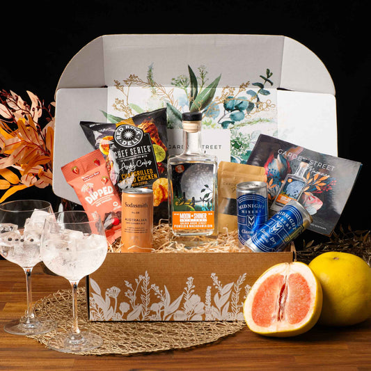 May 2026 Gin Gift Box + Stemmed Glasses
