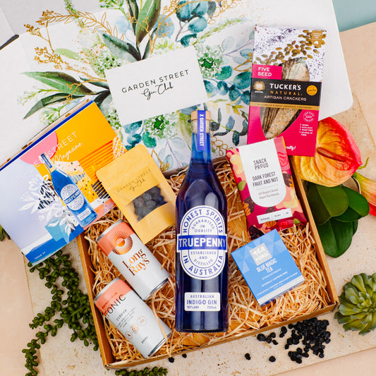 June 2026 Gin Gift Box + Stemmed Glasses