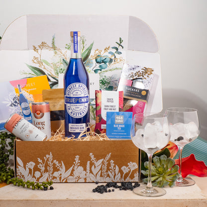 June 2026 Gin Gift Box + Stemmed Glasses