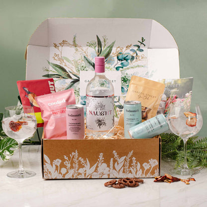 July 2026 Gin Gift Box + Stemmed Glasses