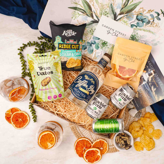 September 2026 Gin Gift Box + Stemmed Glasses