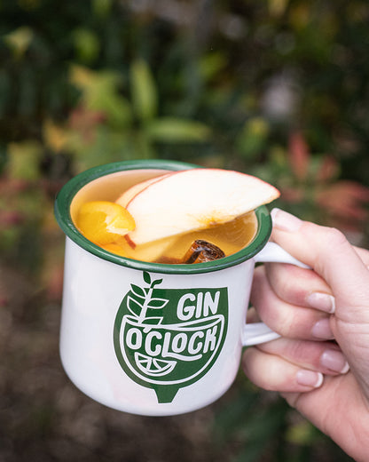 Garden Street 'Gin O'Clock' Camping Mug