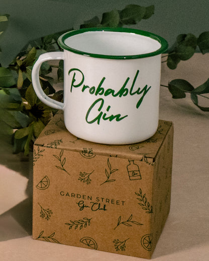 Garden Street 'Probably Gin' Camping Mug