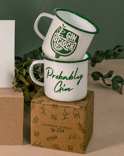 Garden Street Gin Club Camping Mug Duo
