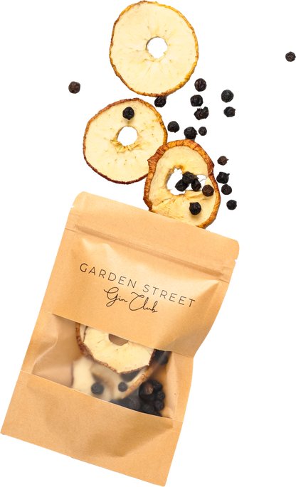 Dehydrated Red Apple & Juniper Garnish (40g)
