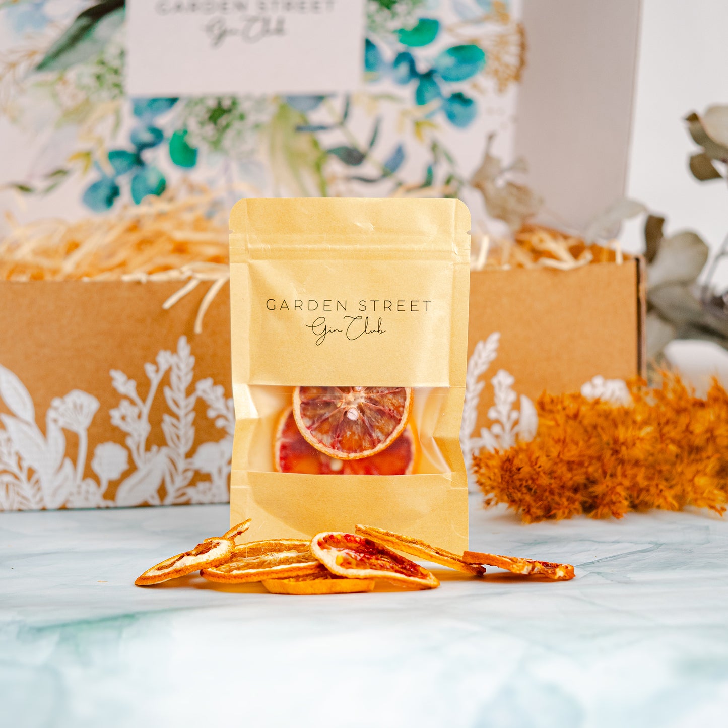 December 2025 Gin Gift Box + Stemmed Gin Glasses