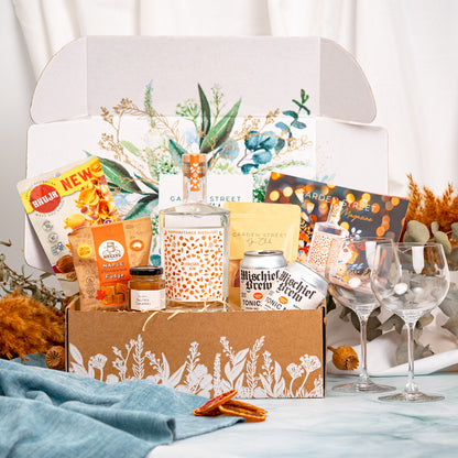 December 2025 Gin Gift Box + Stemmed Gin Glasses