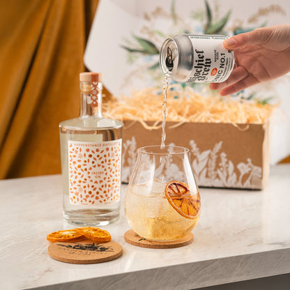 December 2025 Gin Gift Box + Stemmed Gin Glasses