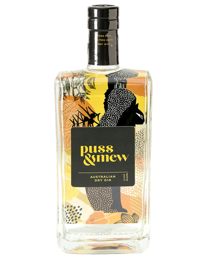 Puss & Mew Australian Dry Gin  (700ml)