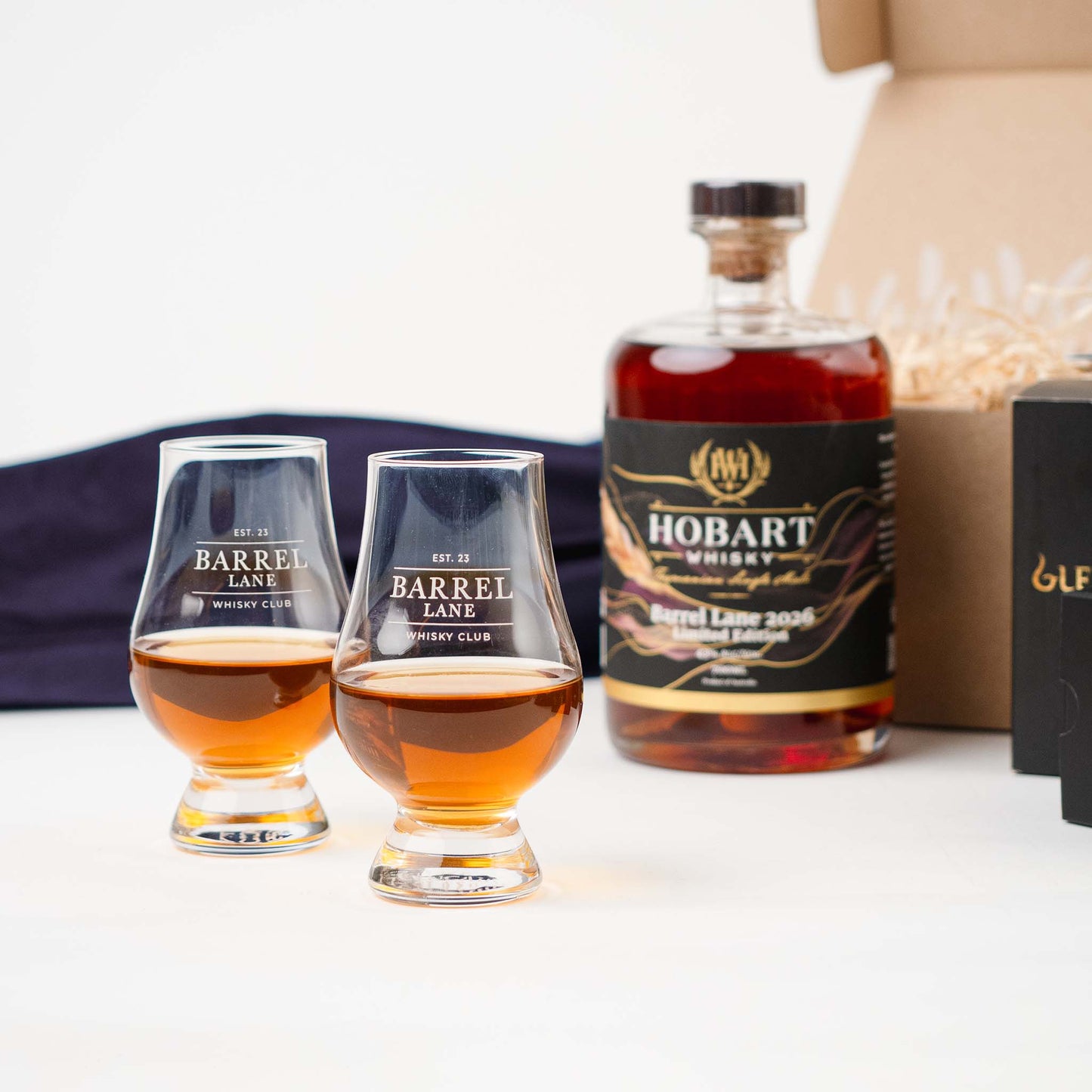 Tawny Cask Single Malt & Glencairns