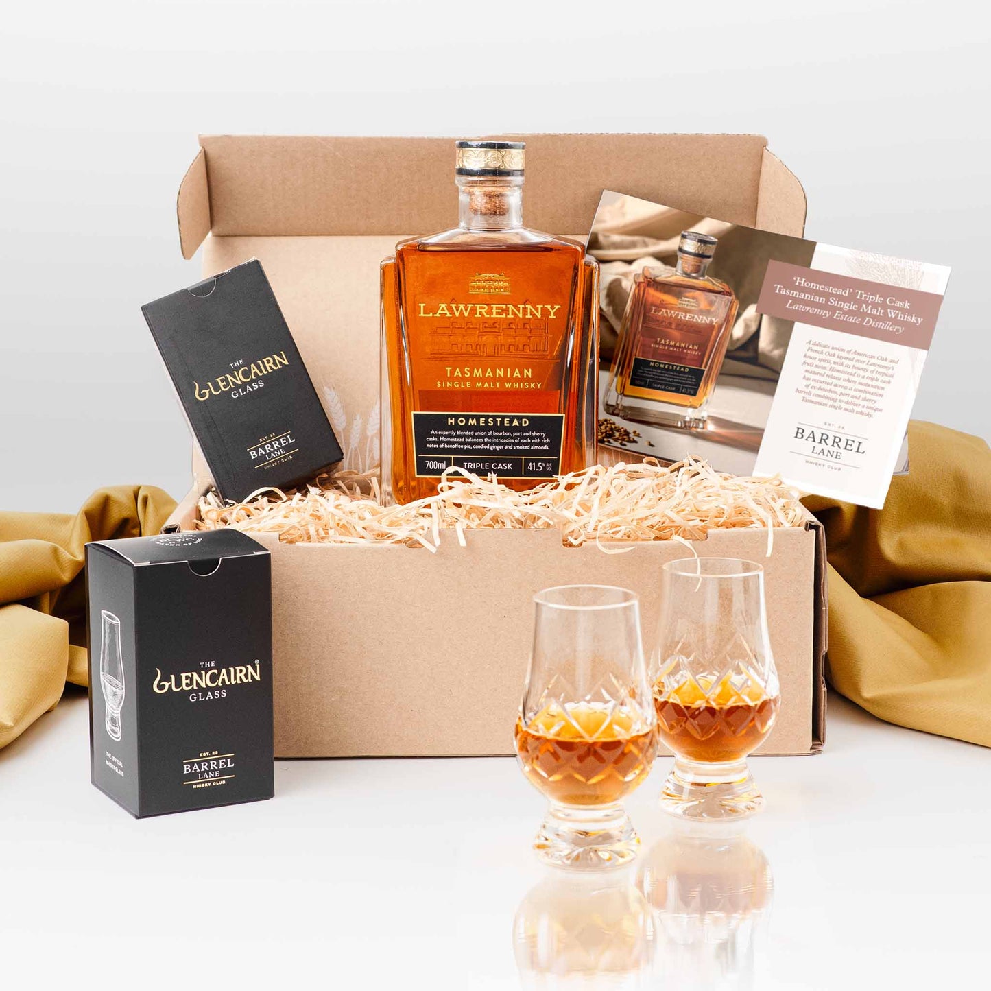Lawrenny Single Malt & Cut Crystal Glasses
