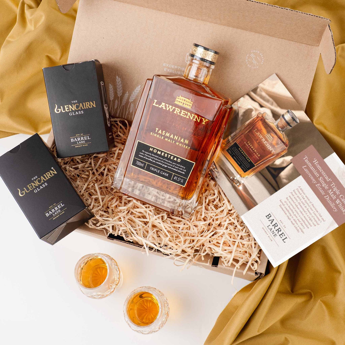 Lawrenny Single Malt & Cut Crystal Glasses