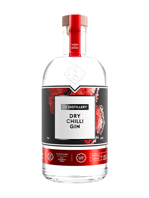 7K Dry Chilli Gin (725ml)