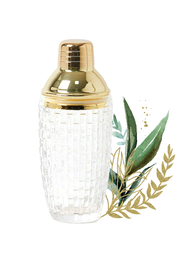 Garden Street Premium Glass Cocktail Shaker