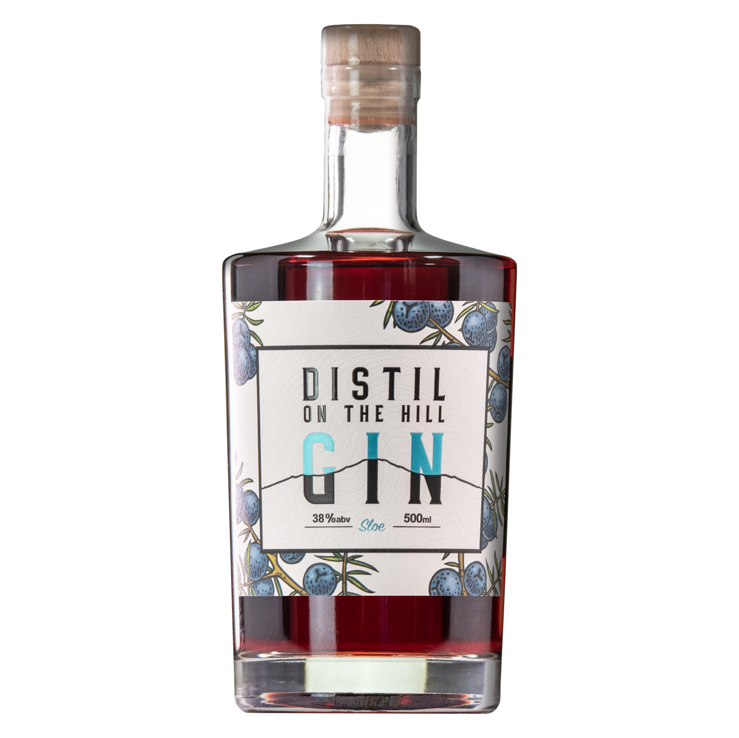 Distil on the Hill Sloe Gin (500ml)