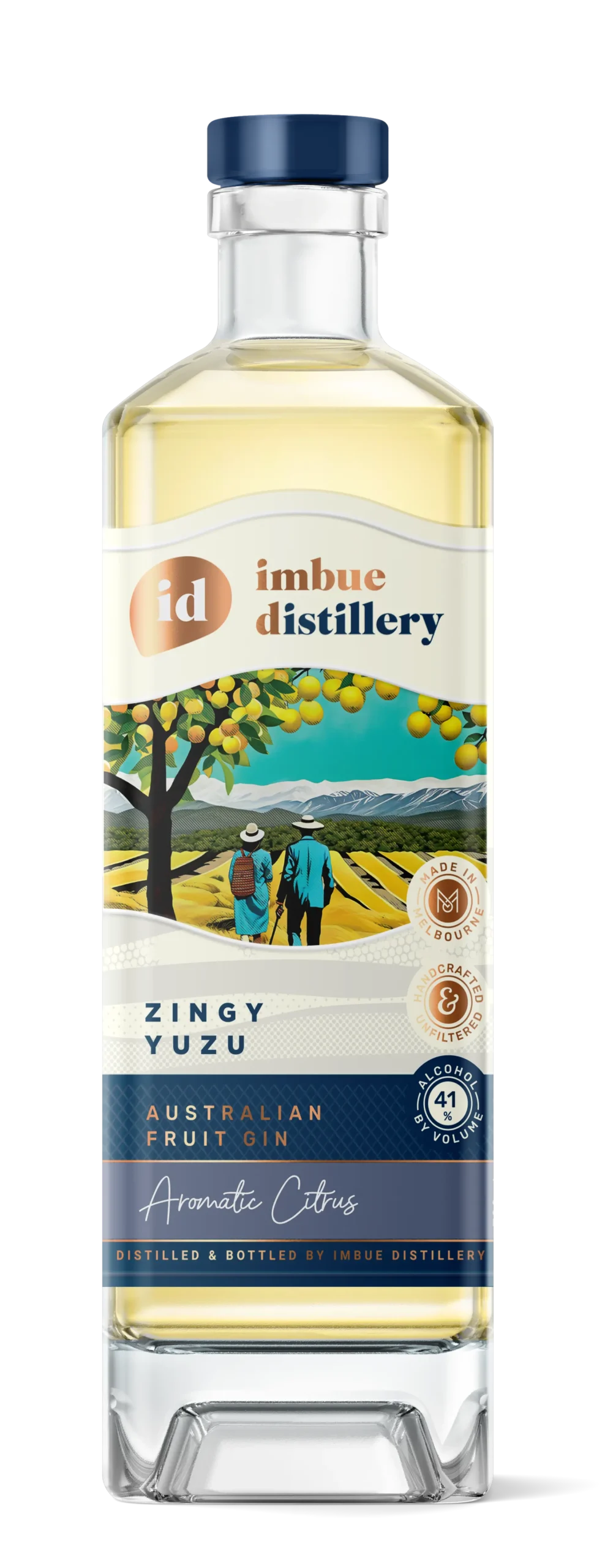 Imbue Distillery Zingy Yuzu Gin  (700ml)