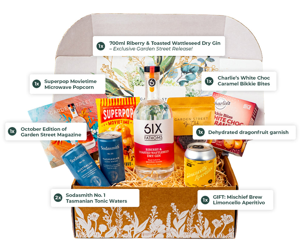 WHAT'S IN OCTOBER'S GARDEN STREET GIN BOX?