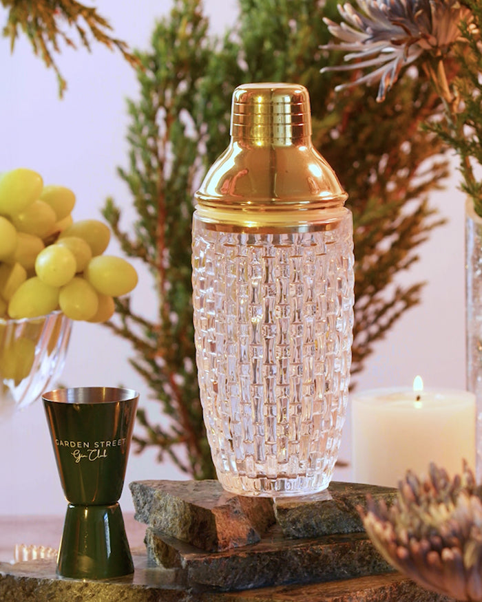 Garden Street Premium Glass Cocktail Shaker