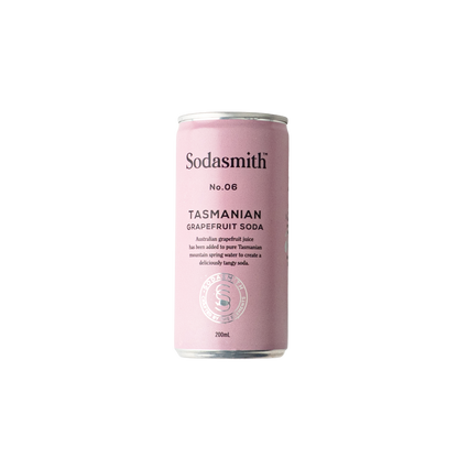 Sodasmith No.6 Grapefruit Soda (4 x 200ml can)