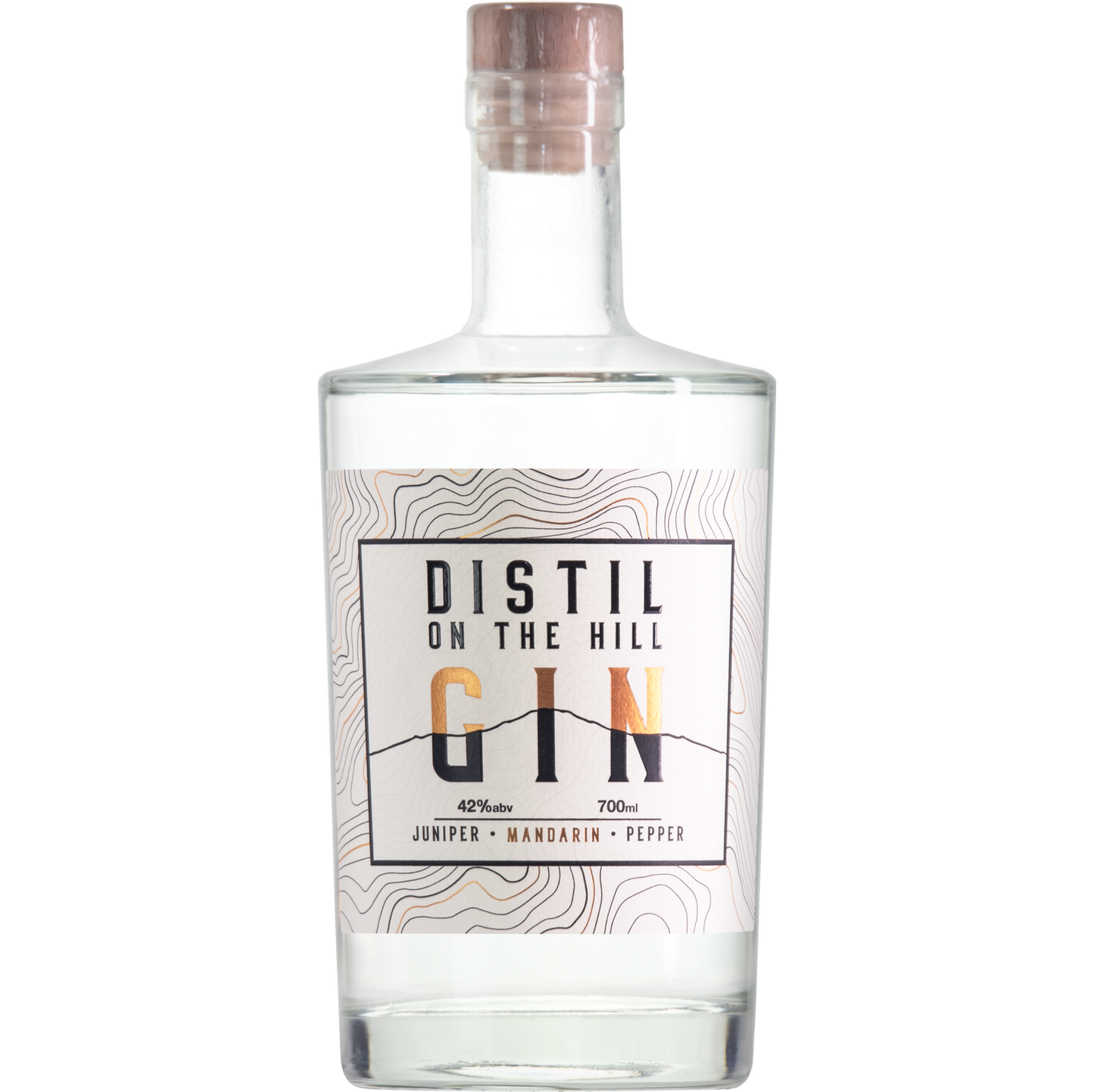 Distil on the Hill Mandarin Gin (700ml)