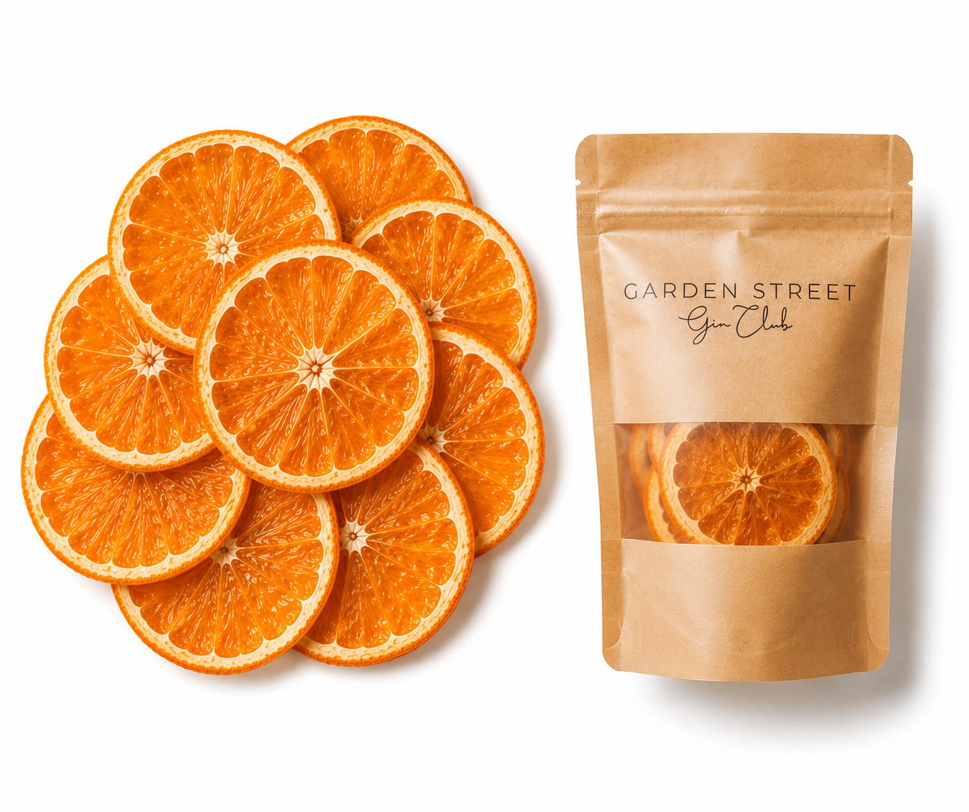 Dehydrated Mandarin Garnish (50g)