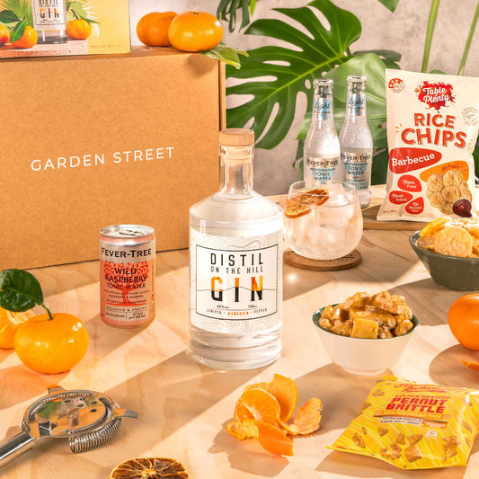 August 2025 Gin Gift Box + Stemmed Gin Glasses