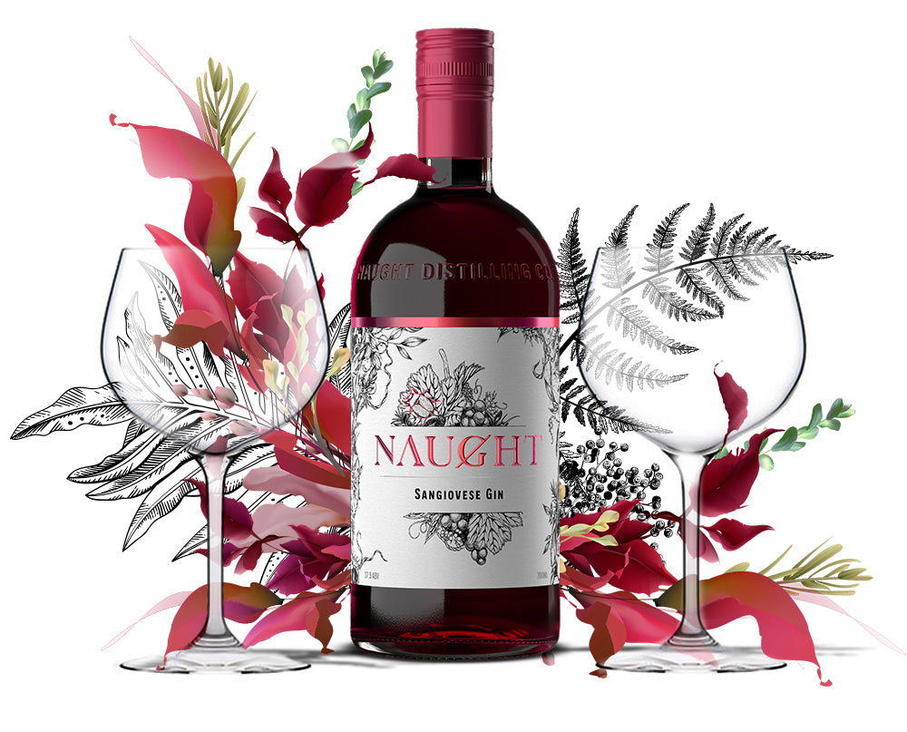 Sangiovese Christmas Gift Box + Stemmed Glasses