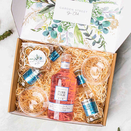Pure Folie Gift Box + Stemless Gin Glasses