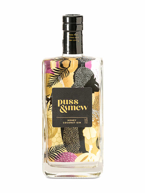 Puss &amp; Mew Honey Coconut Gin (700ml) – Garden Street Gin Club