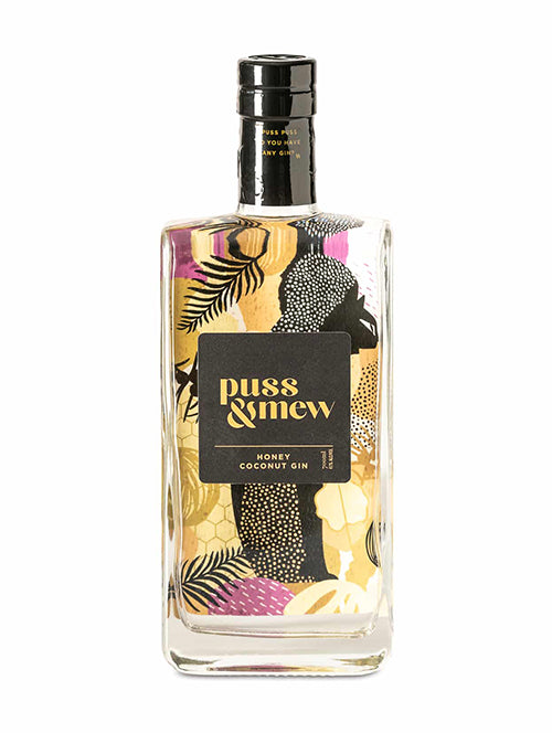 Puss & Mew Honey Coconut Gin (700ml)