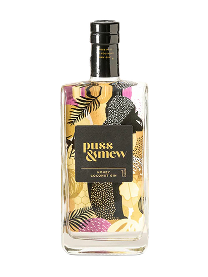 Puss & Mew Honey Coconut Gin (700ml)